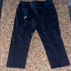 Under Armour Black Active Capris